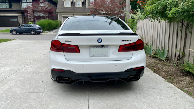 BMW G30 CS Style Trunk Lip